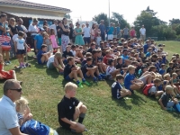 reunion Parents et joueurs après l'entrainement