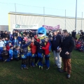 Remise du trophée aux U9 de DRL par M.Alloin