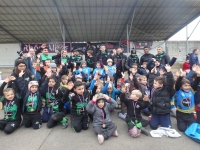 la joie des U7 au tournoi d evilleurbanne