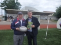 Jacques avec le Maire de Vaulx en Velin Pierre Dussurgey