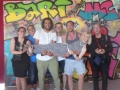 le sourire des animateurs et acteurs du projet