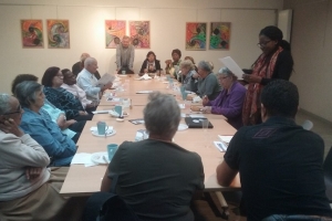 Ouverture de la semaine Bleue par Mme ATTO elue à la ville de Vaulx en velin