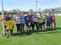 le centre social Grand vire avec le trophée