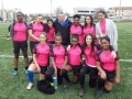 Les Minimes Filles de Barbusse autour du coach Denis Regnier