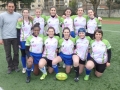 Les cadettes filles de Bichat de Nantua avec le coach Adrien Michoux