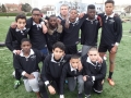 les Minimes de Barbusse avec le coach Denis Regnier