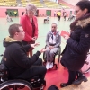Gilles Sarnin et Oumy Fall avec Eliane dacosta